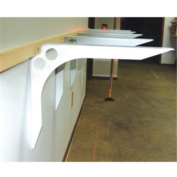 FCSB15X18WH FastCap Speed Brace Shelf Bracket 15 x 18 in.; White, Hd, Mfr#: FCSB15X18WH